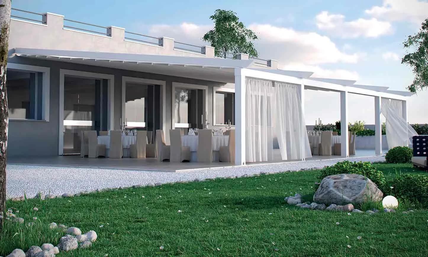 Pergola con Tenda - BrianzaTende